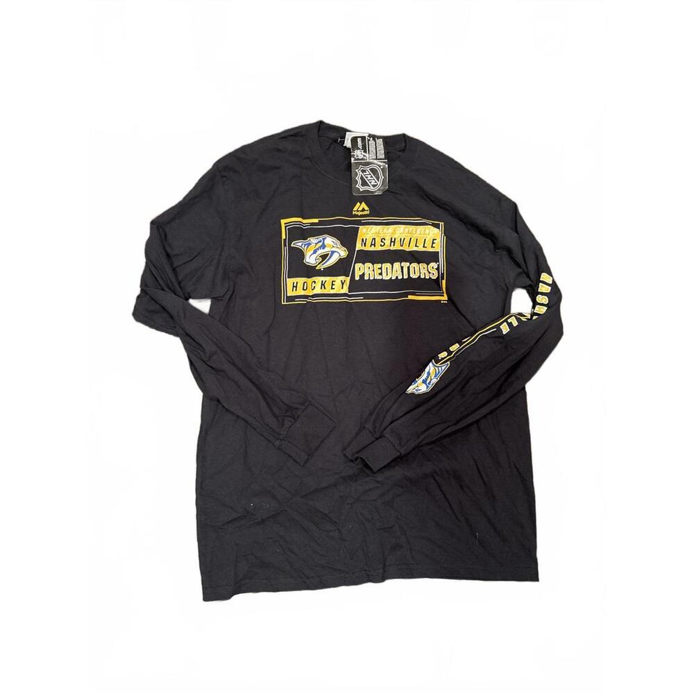Nashville Predators Long Sleeve Hockey Shirt